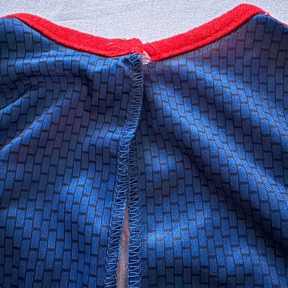 Halloween Kids Spiderman 2 Costume Jumpsuit Only Size 7-10 No Mask - Picture 10 of 16